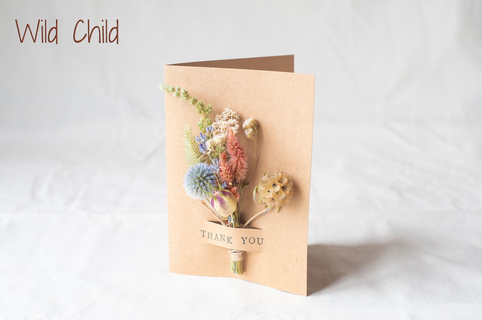 Everlasting Dried Floral Card